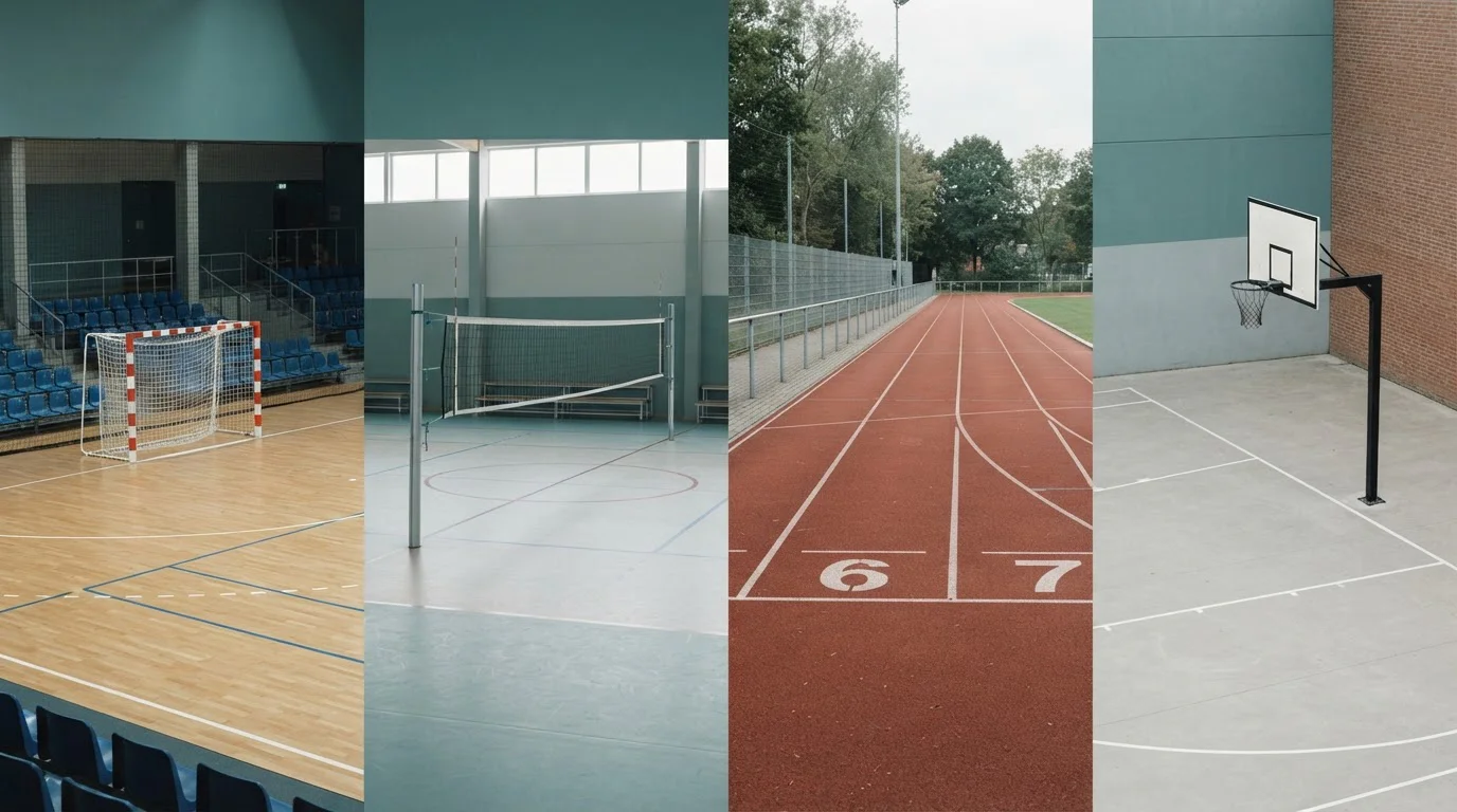 Verschiedene Sportarten bei Europameisterschaften: Handball, Volleyball und Leichtathletik im Vergleich