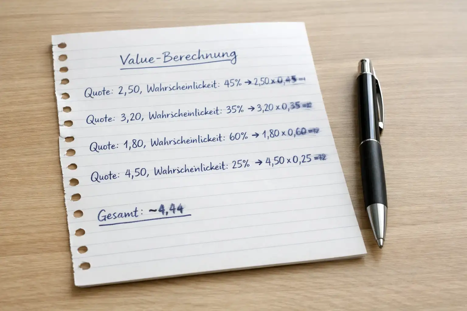 KI-System analysiert Daten zur Wahrscheinlichkeitsberechnung