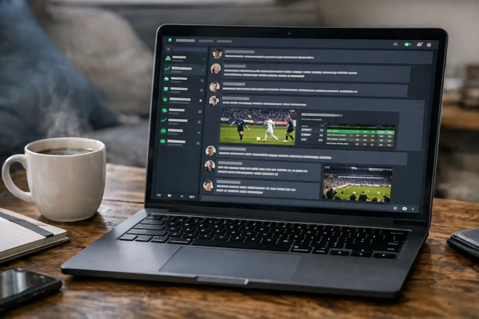 Wettgemeinschaft tauscht sich online über Analysen und Strategien aus